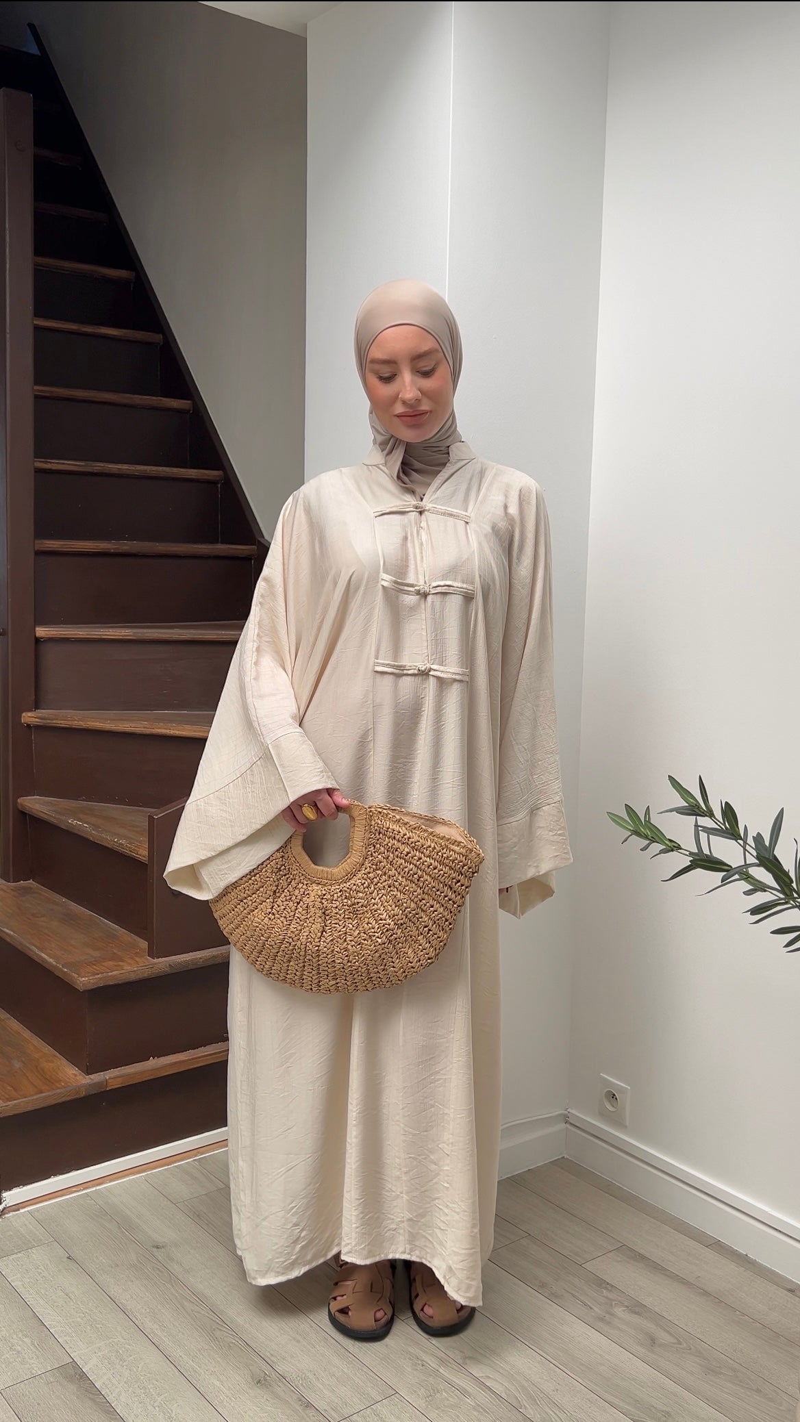 Abaya Line beige