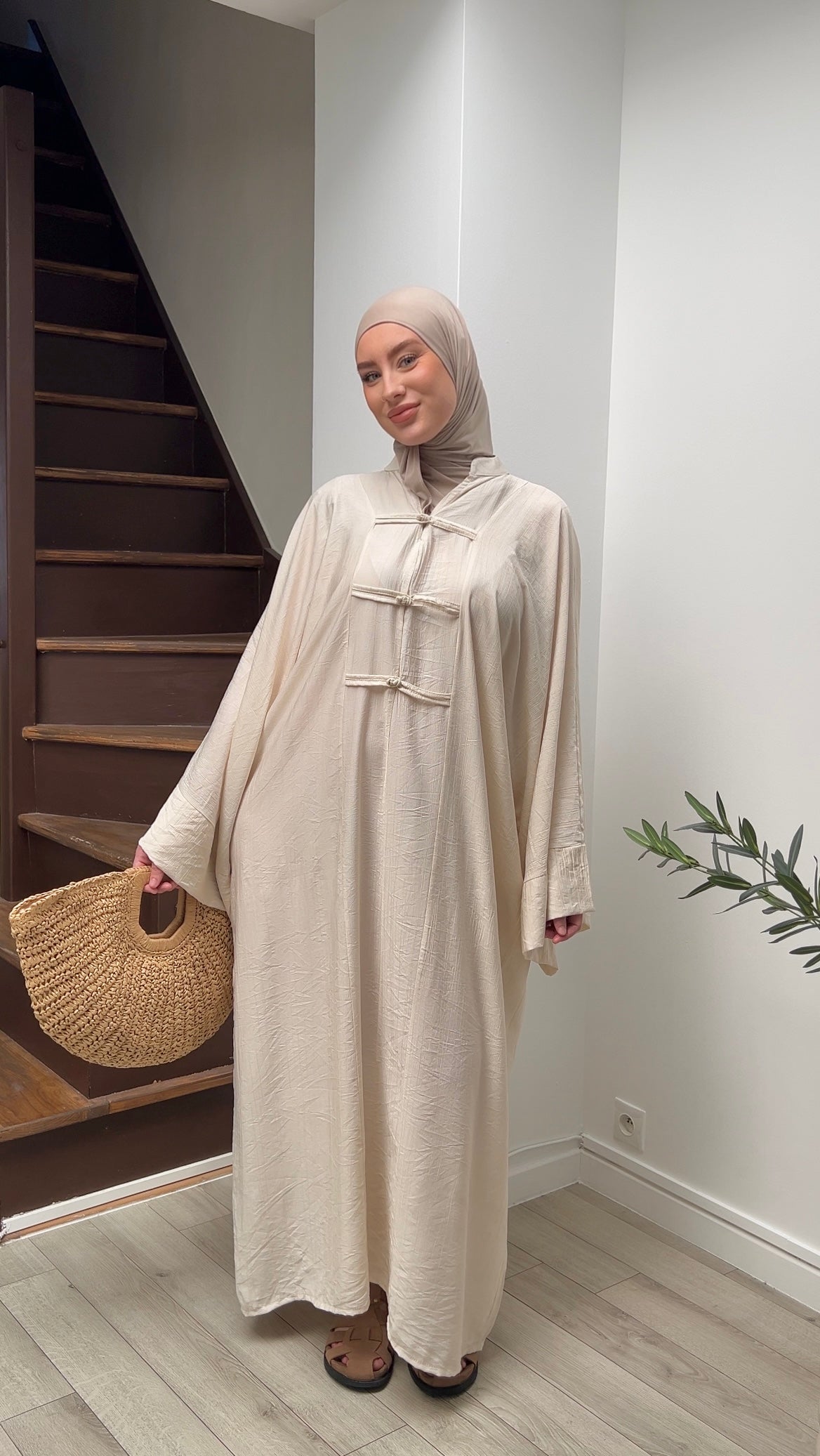 Abaya Line beige