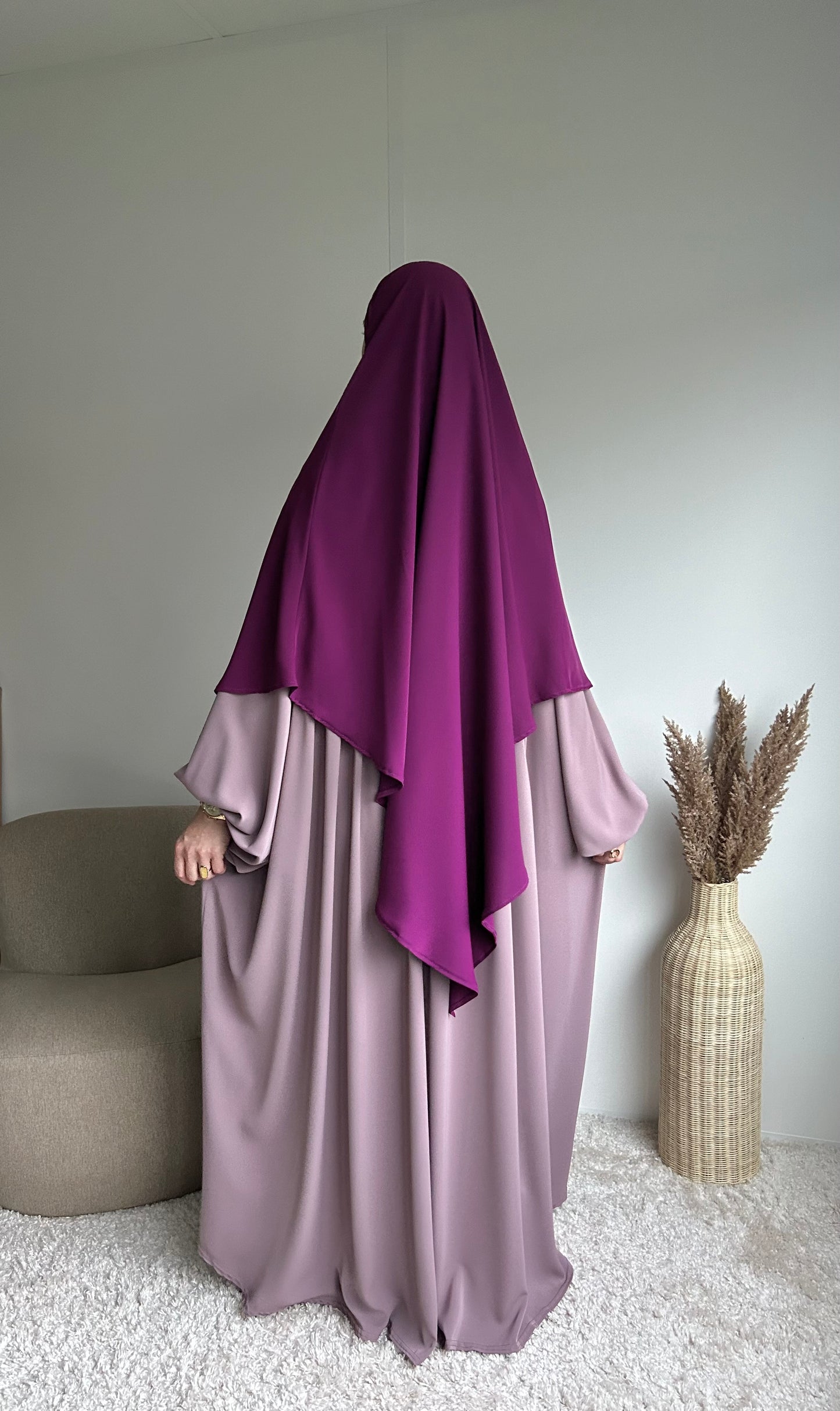 Khimar en soie de Médine