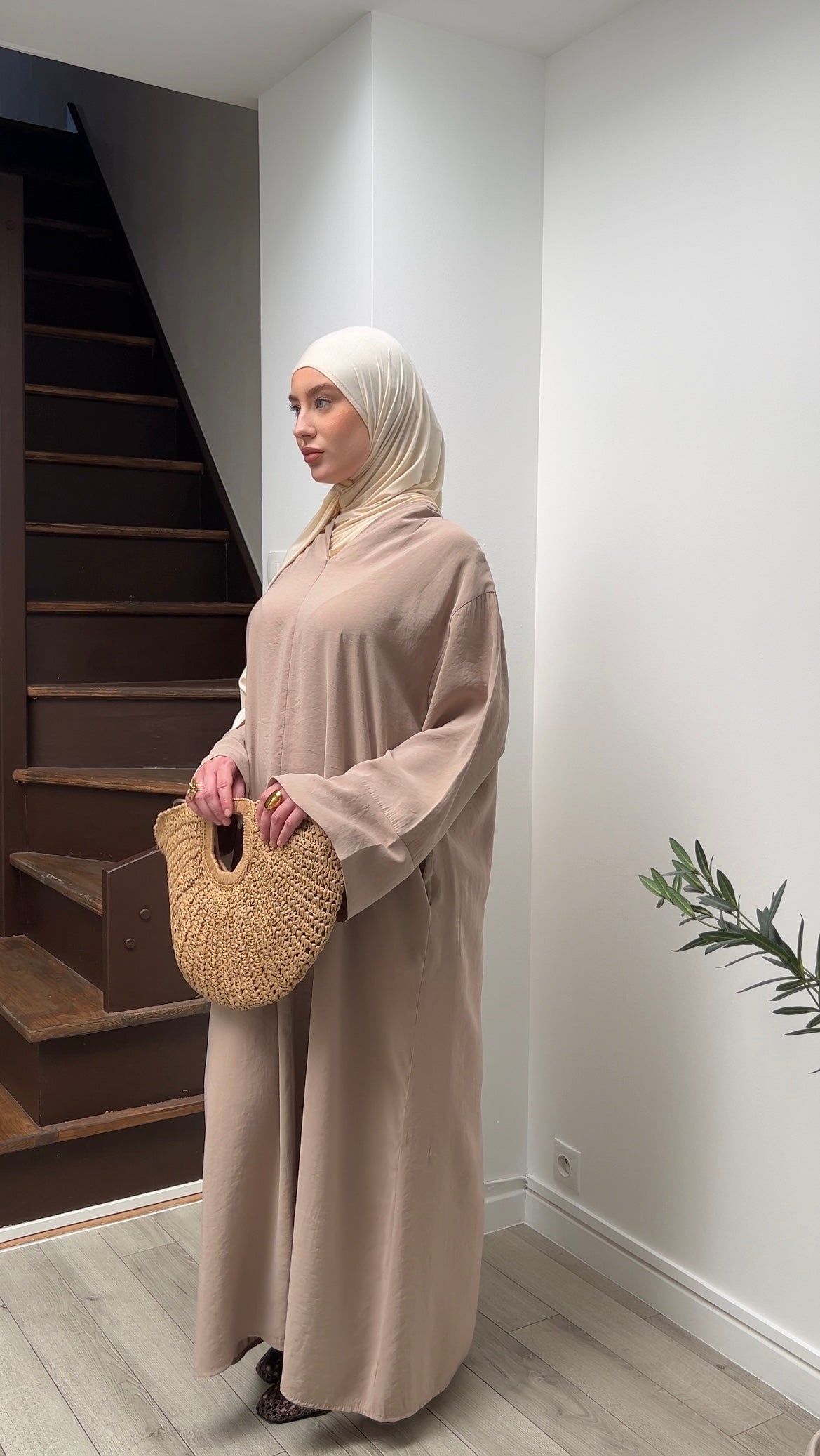 Abaya Dune taupe