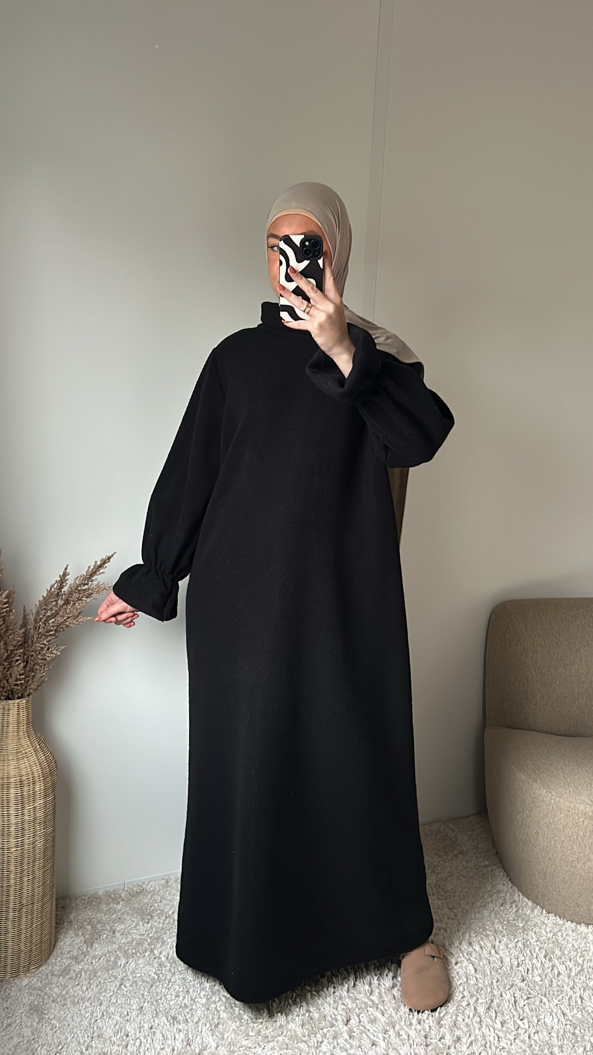 Abaya tulipe hiver