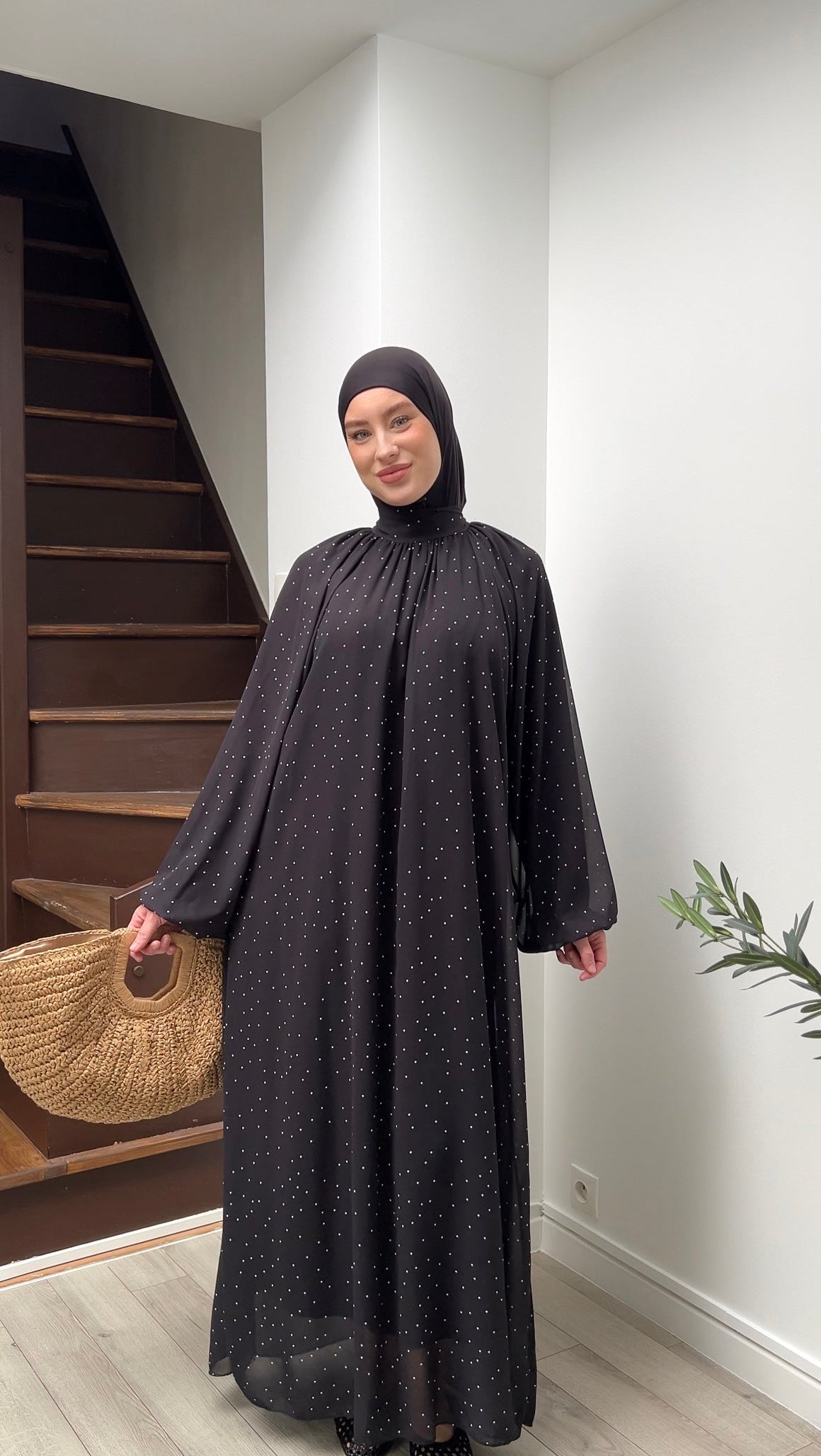 Robe petits pois