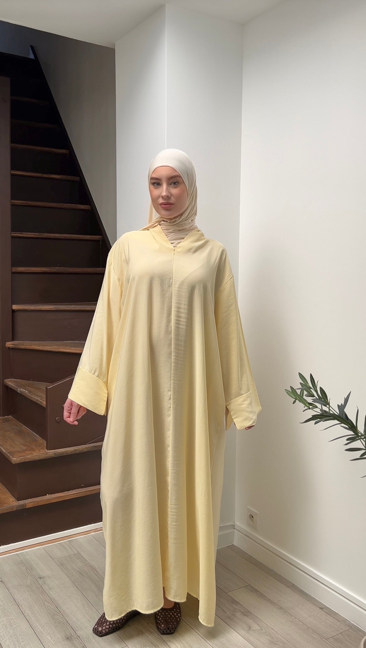 Abaya Dune jaune