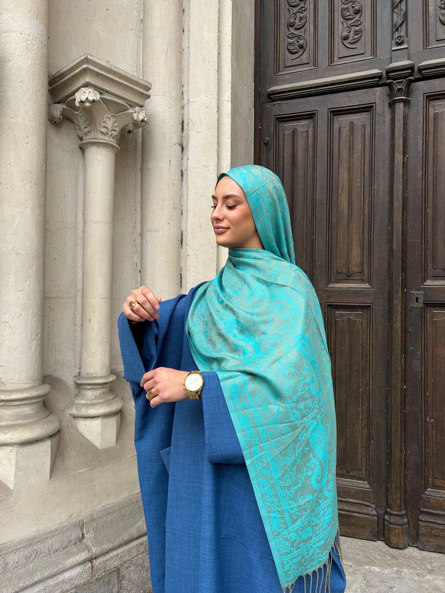 Hijab pashmina