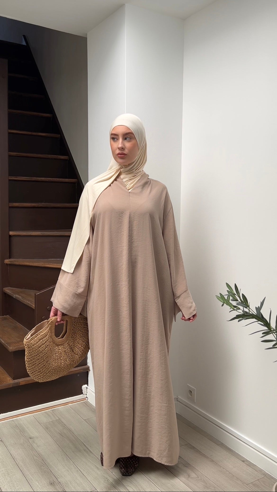 Abaya Dune taupe